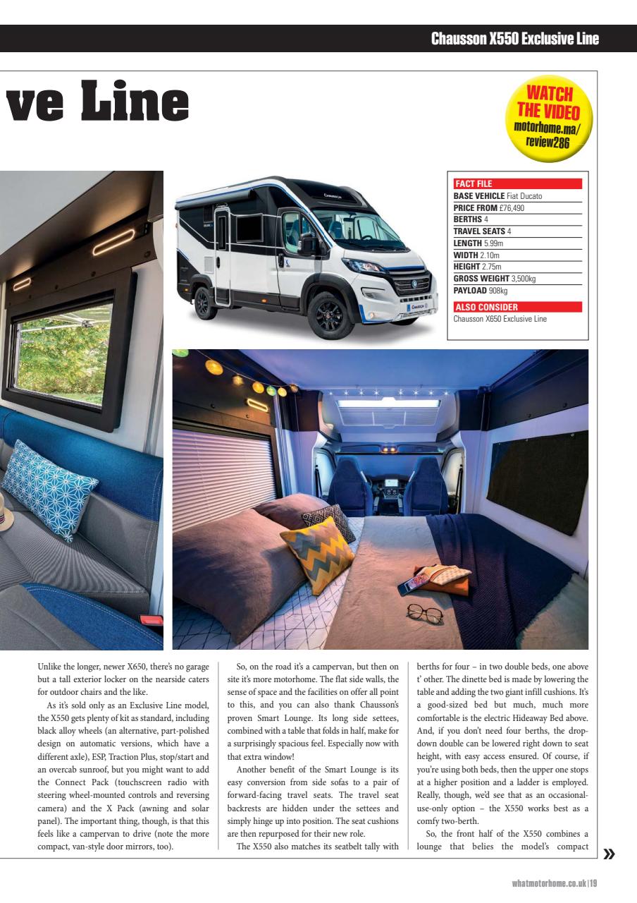 What Motorhome magazine Preview Pages