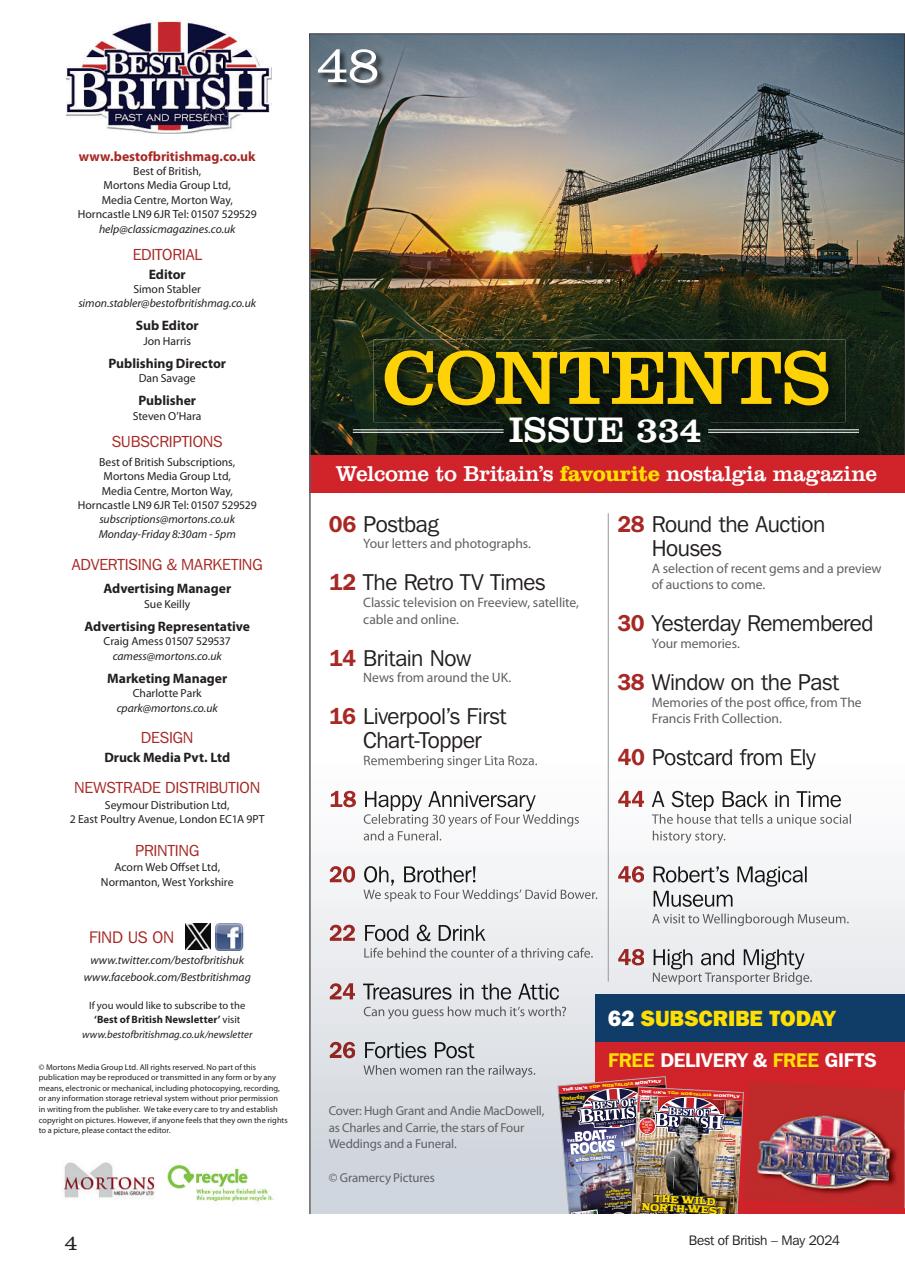 Best of British Preview Pages