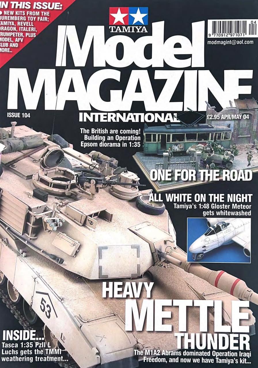 Tamiya Model Magazine Preview Pages