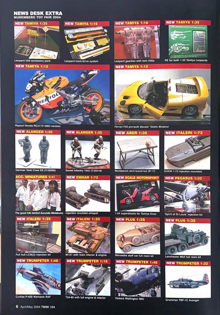 Tamiya Model Magazine Preview Pages
