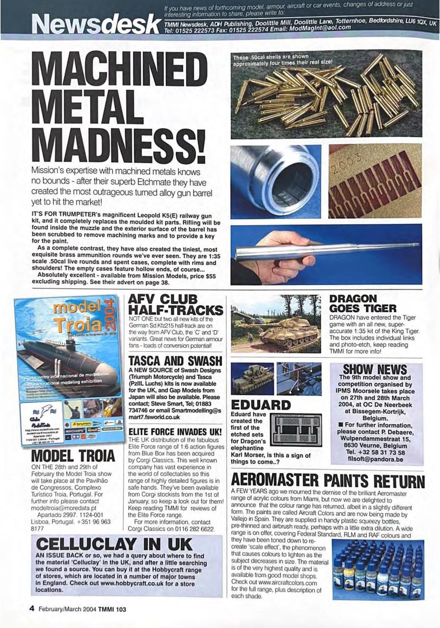 Tamiya Model Magazine Preview Pages
