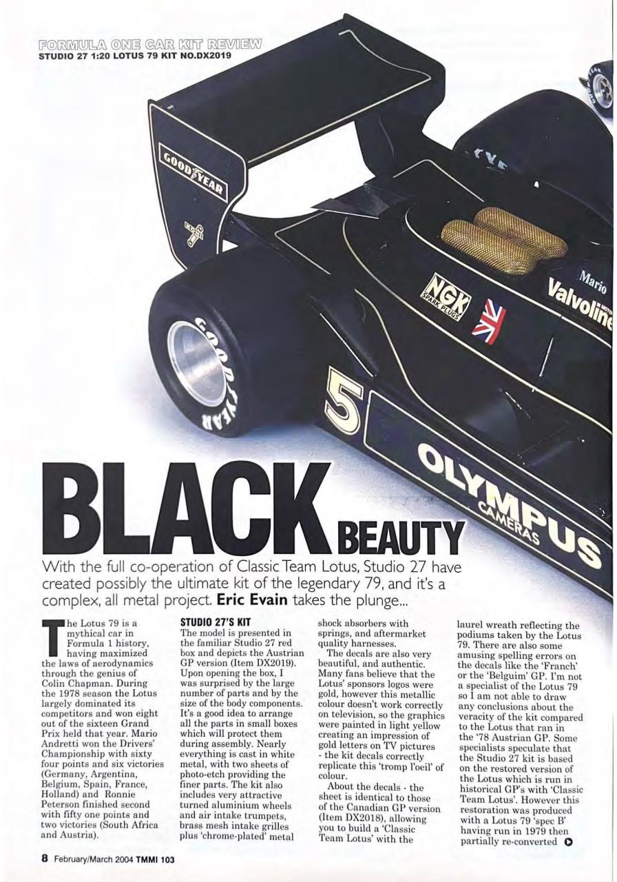 Tamiya Model Magazine Preview Pages