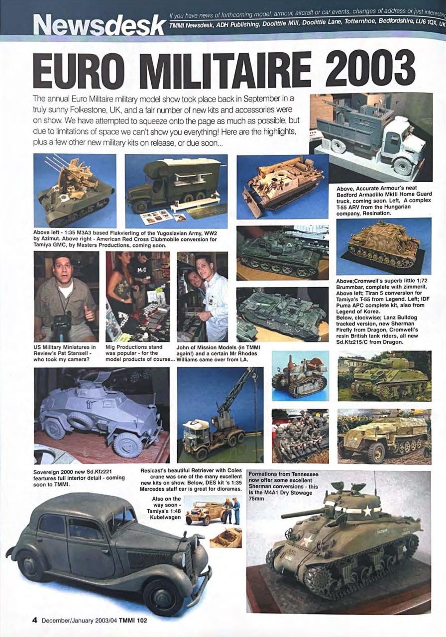Tamiya Model Magazine Preview Pages