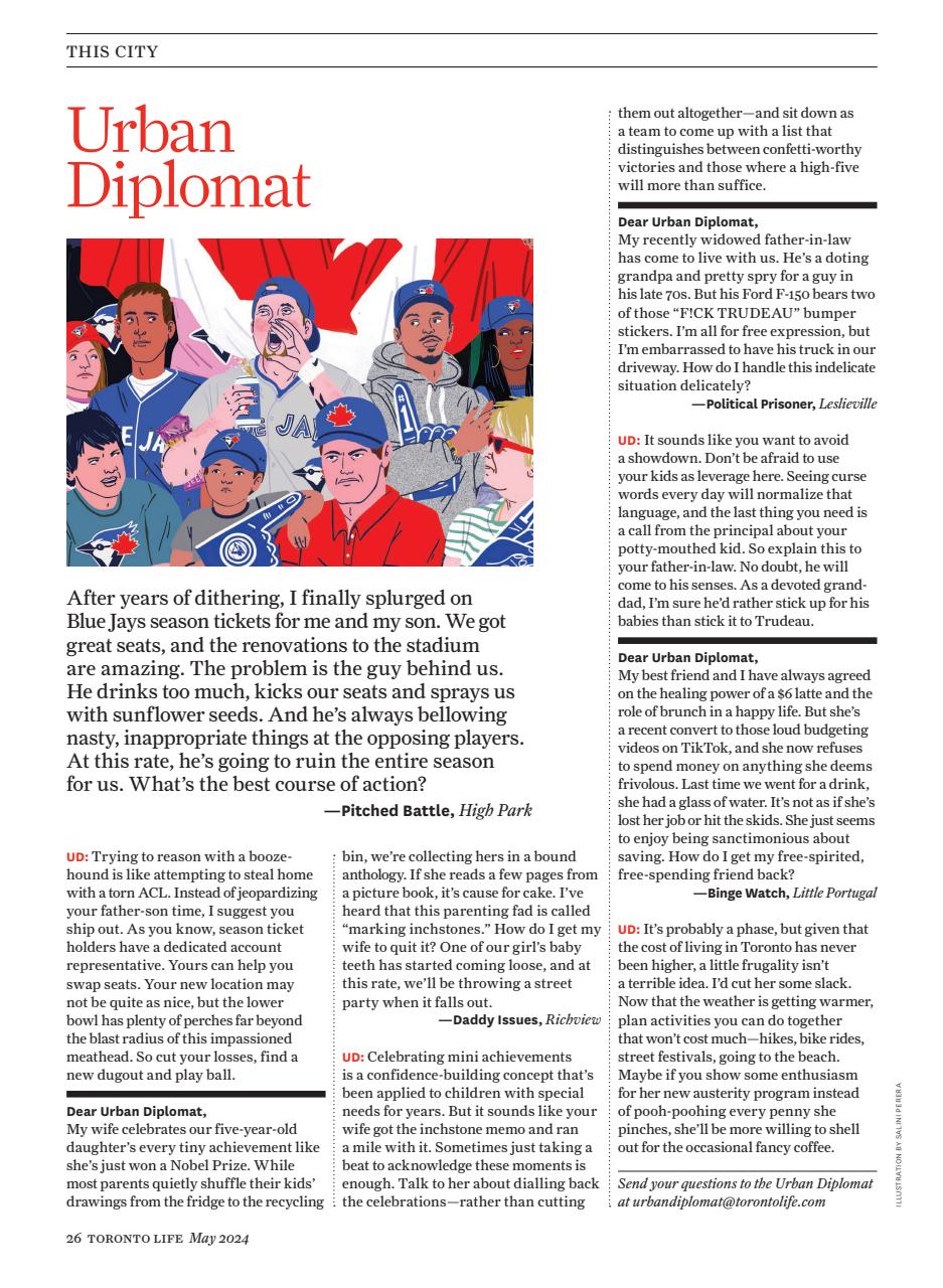 Toronto Life Preview Pages