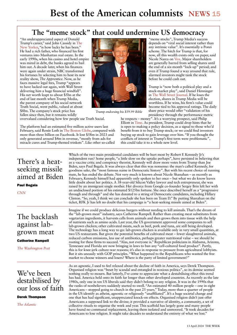 The Week Preview Pages