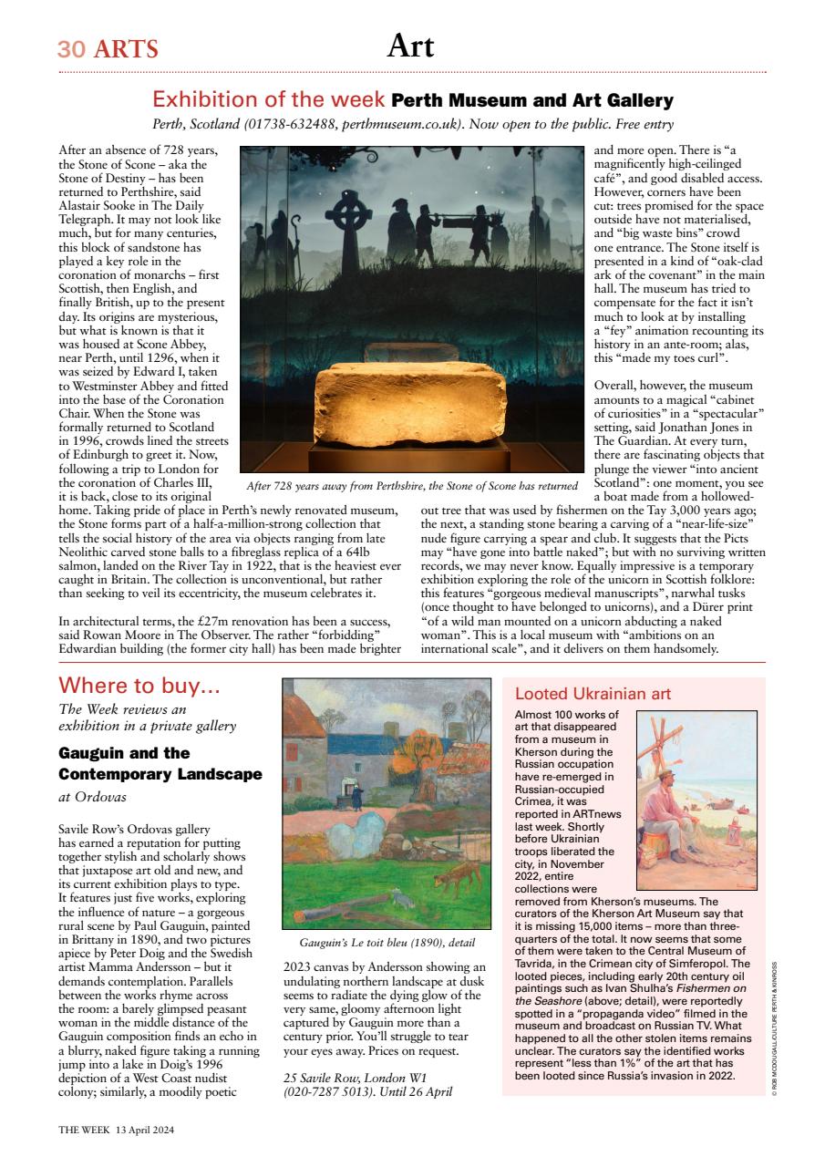 The Week Preview Pages