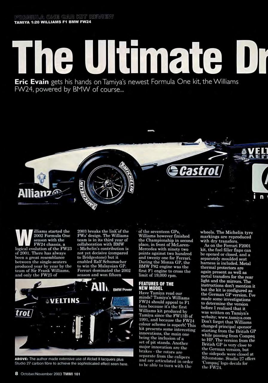 Tamiya Model Magazine Preview Pages