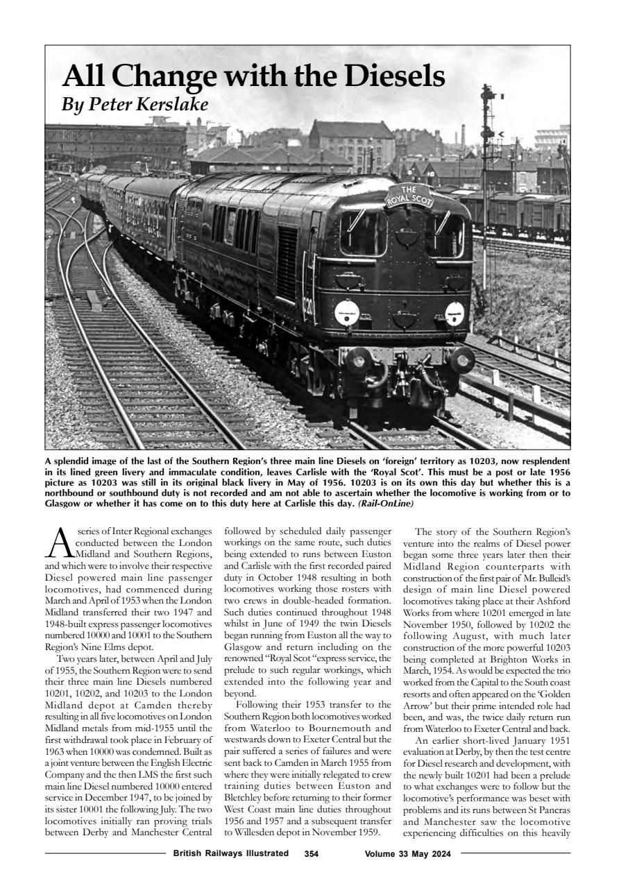 British Railways Illustrated Preview Pages