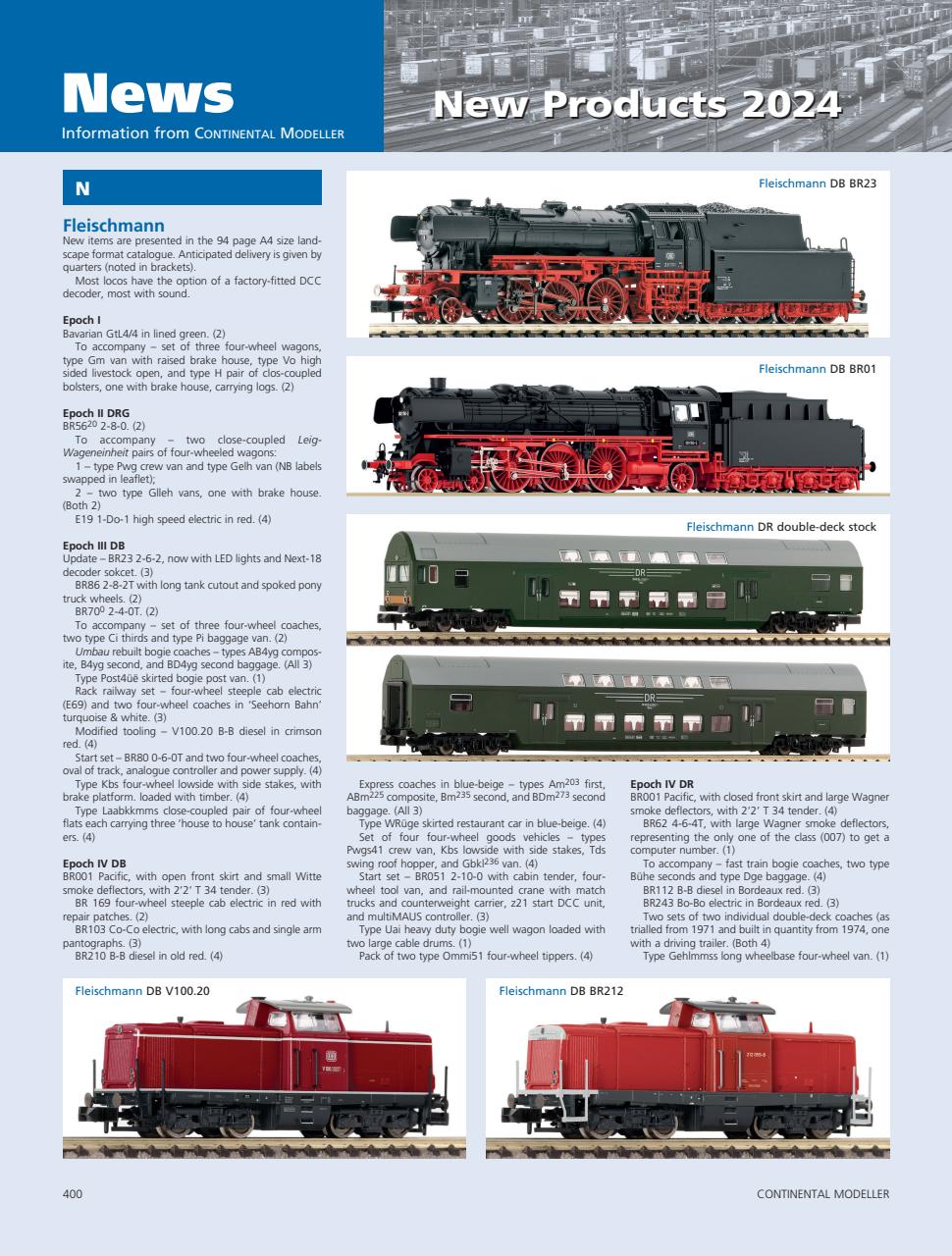 Continental Modeller Preview Pages