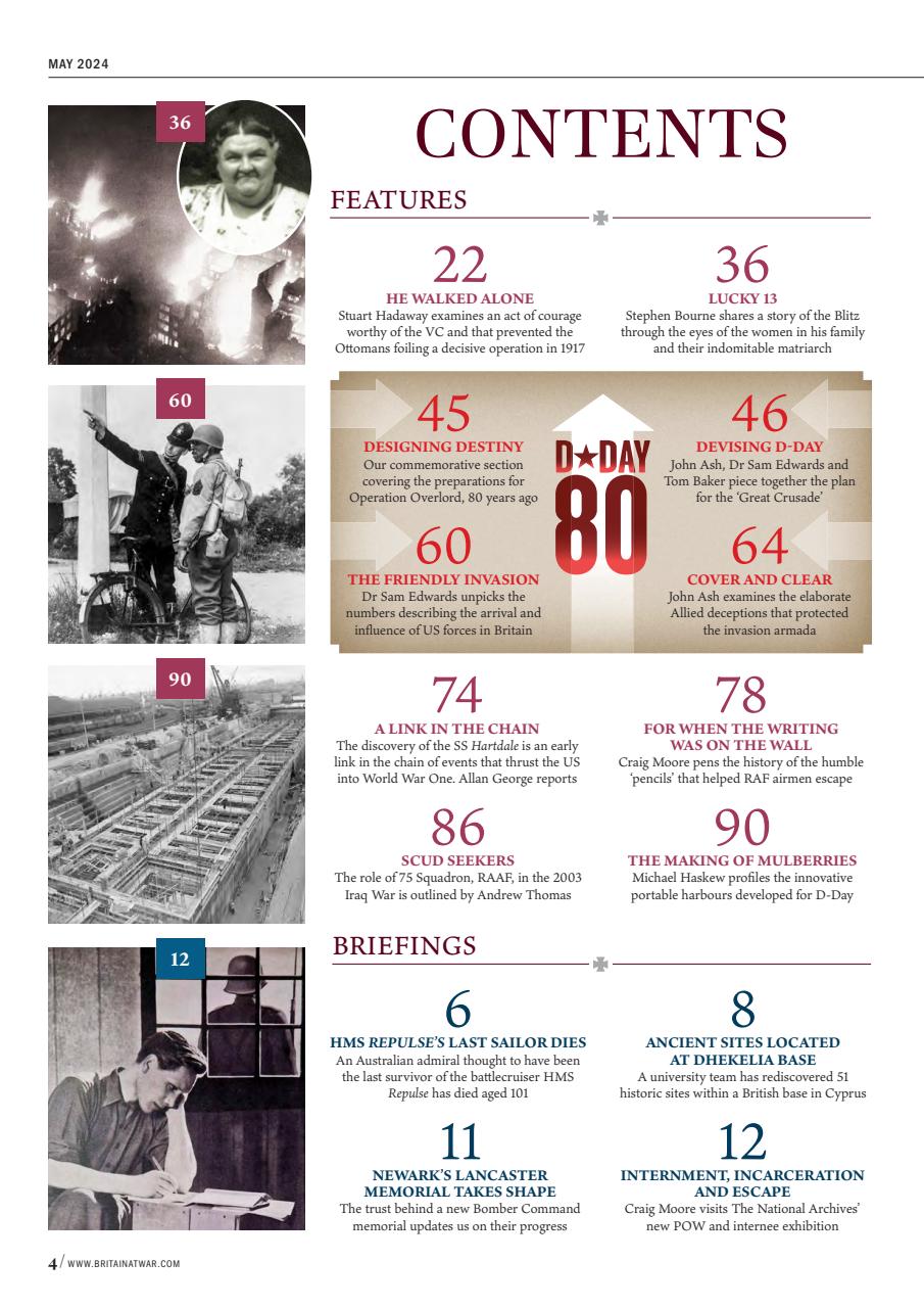 Britain at War Magazine Preview Pages
