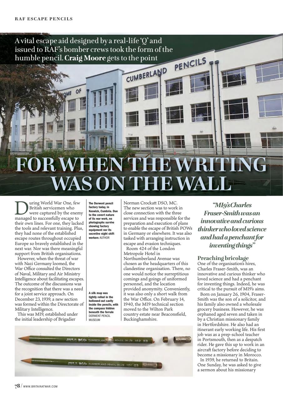 Britain at War Magazine Preview Pages