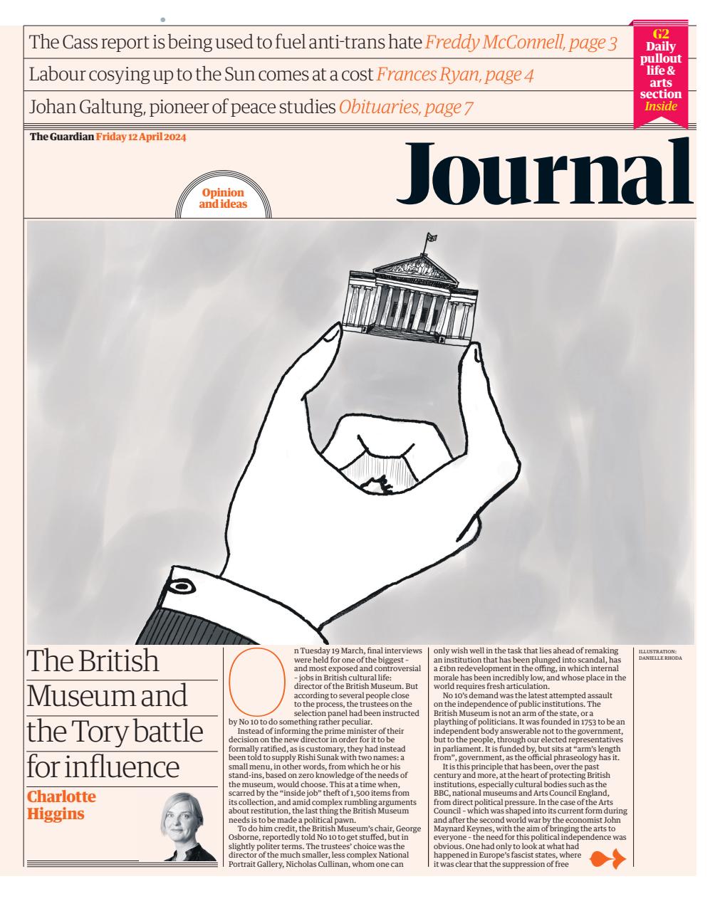 The Guardian Newspaper Preview Pages