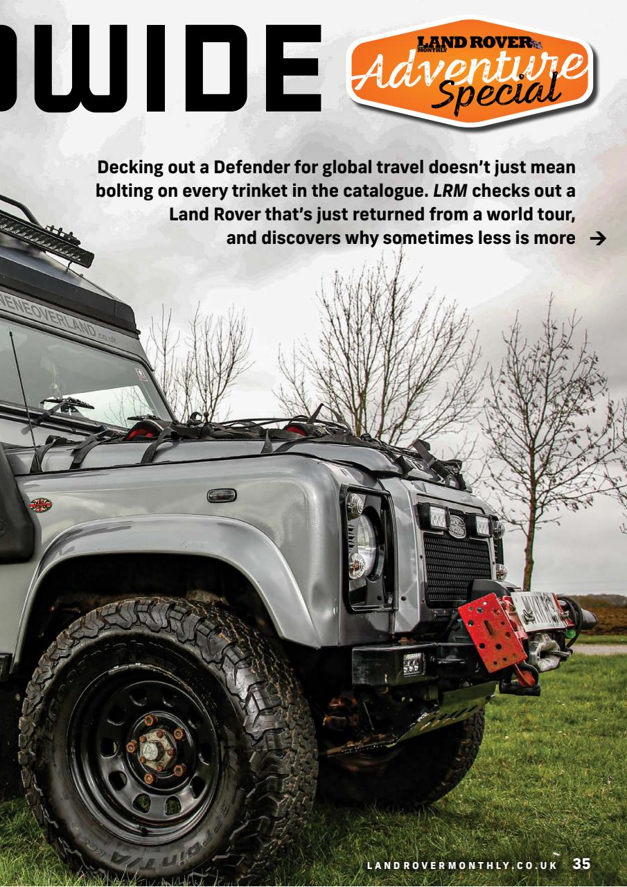 Land Rover Monthly Preview Pages