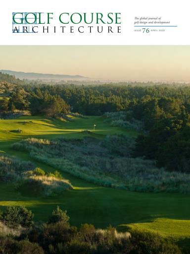 Golf Course Architecture issue 