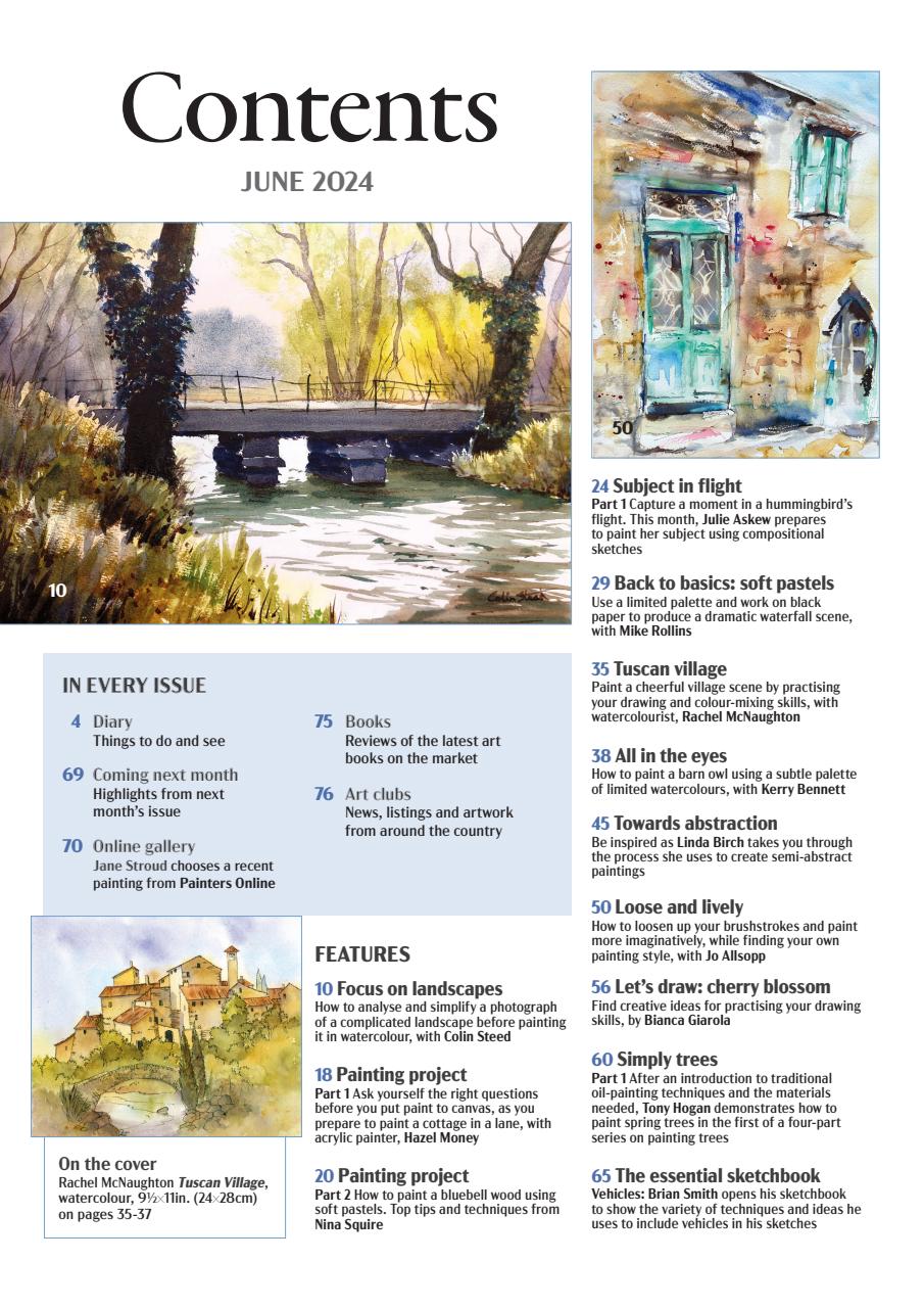 Leisure Painter & The Artist Preview Pages