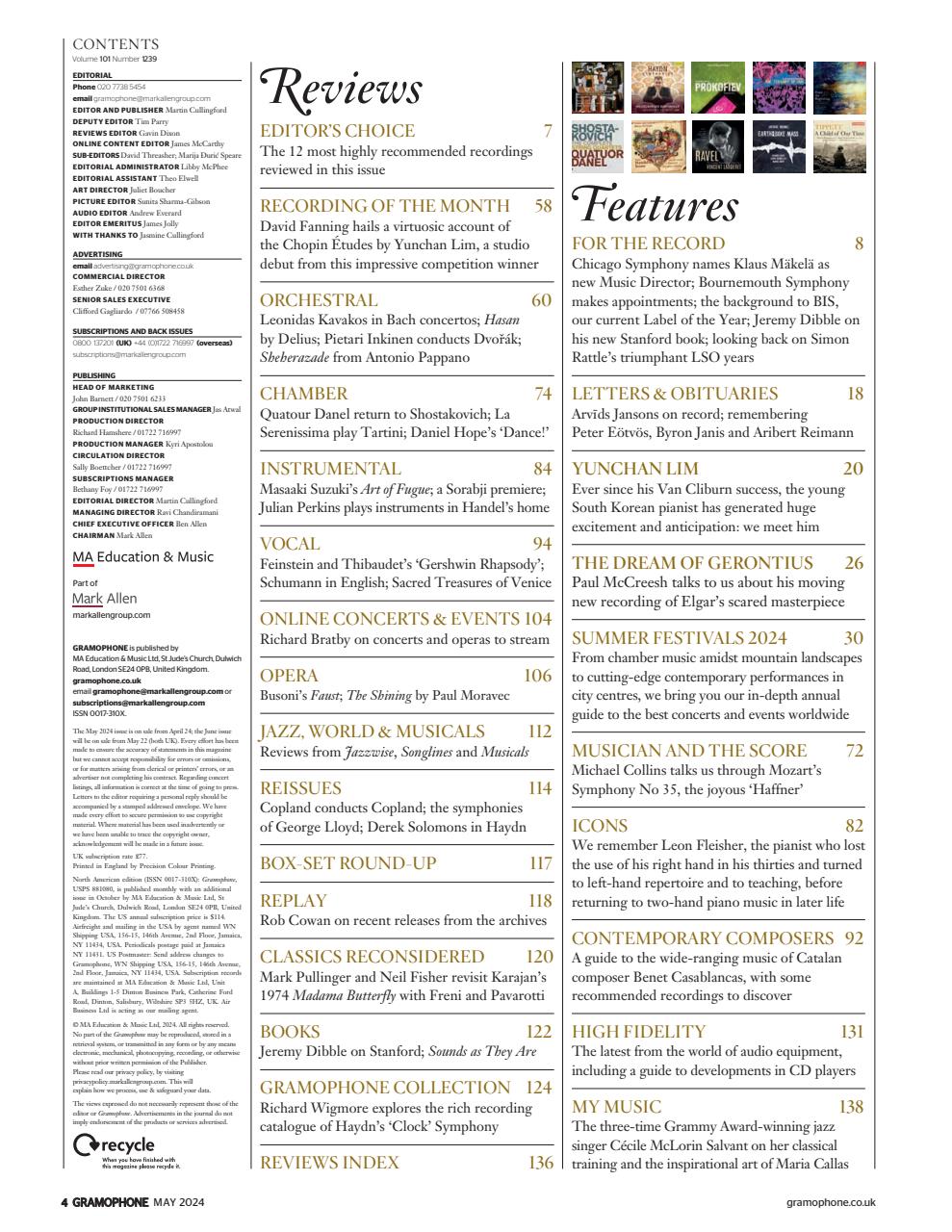 Gramophone Preview Pages