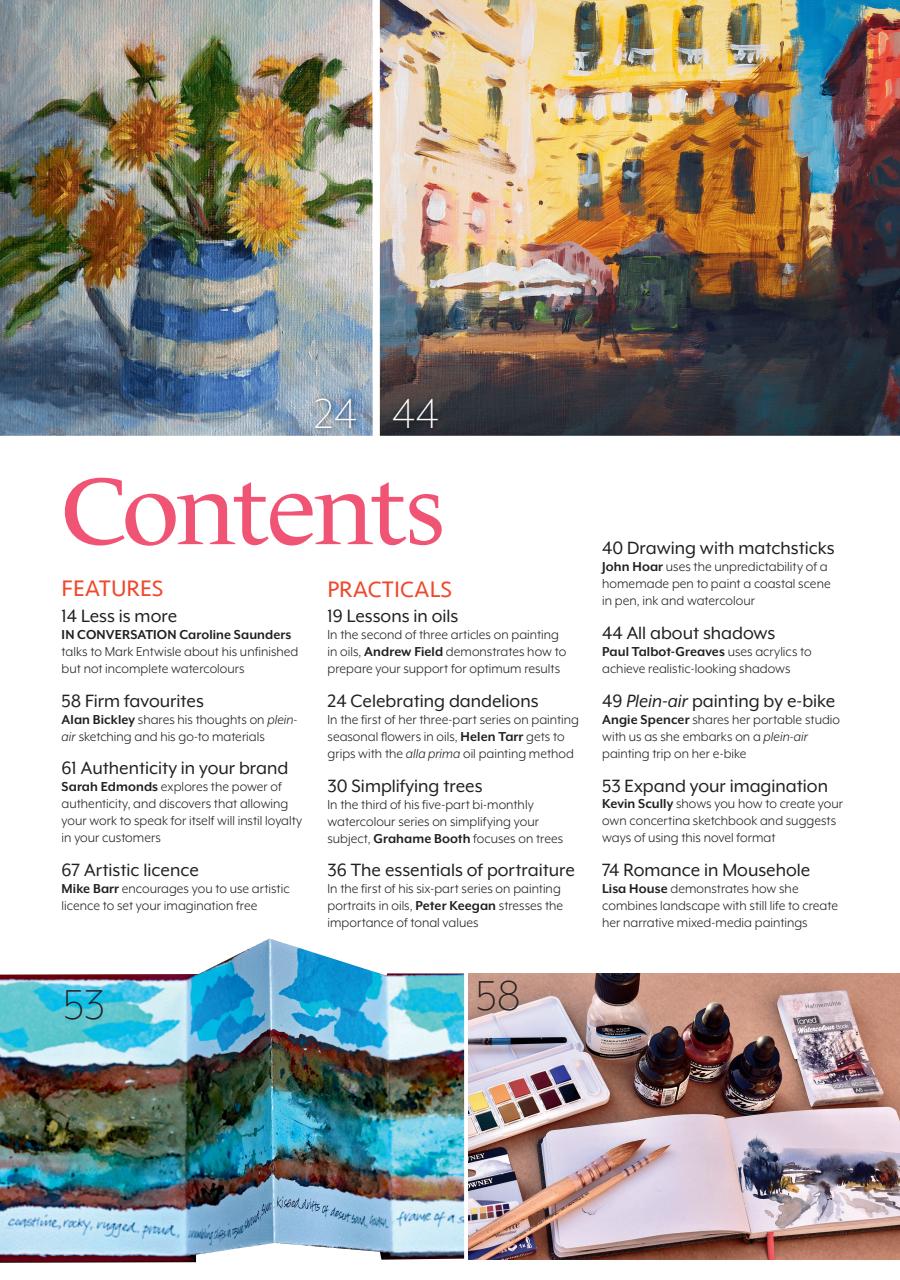The Artist Preview Pages