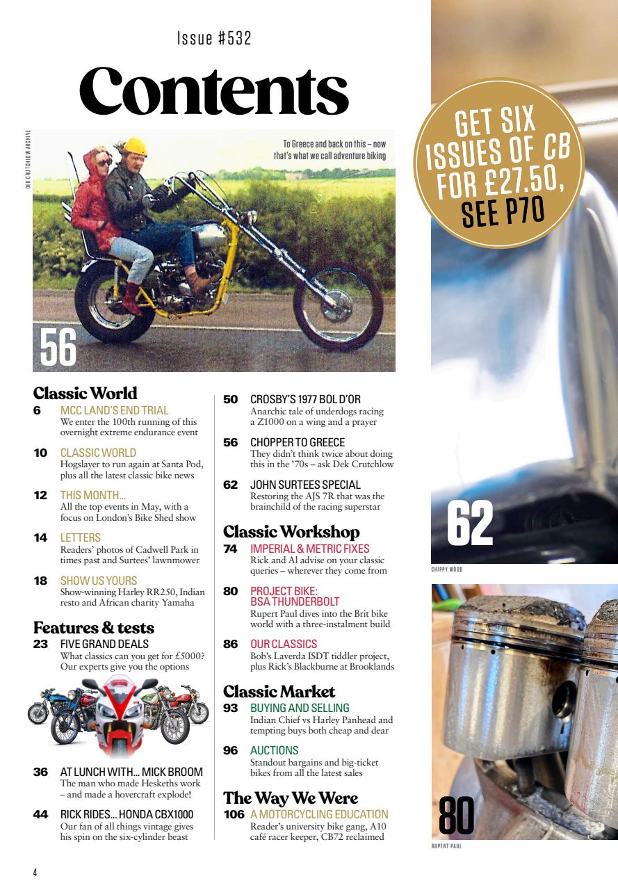 Classic Bike Preview Pages