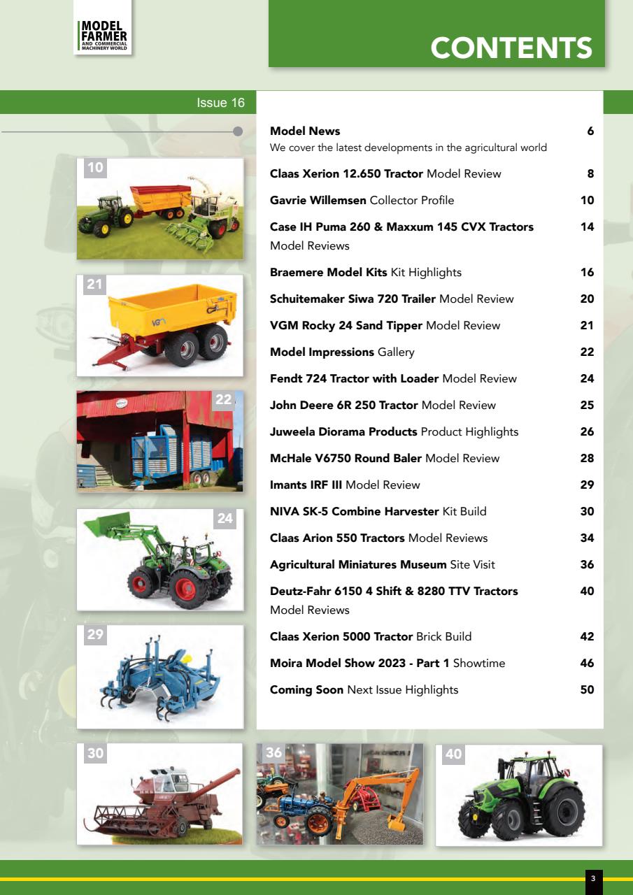 Model Farmer Magazine Preview Pages