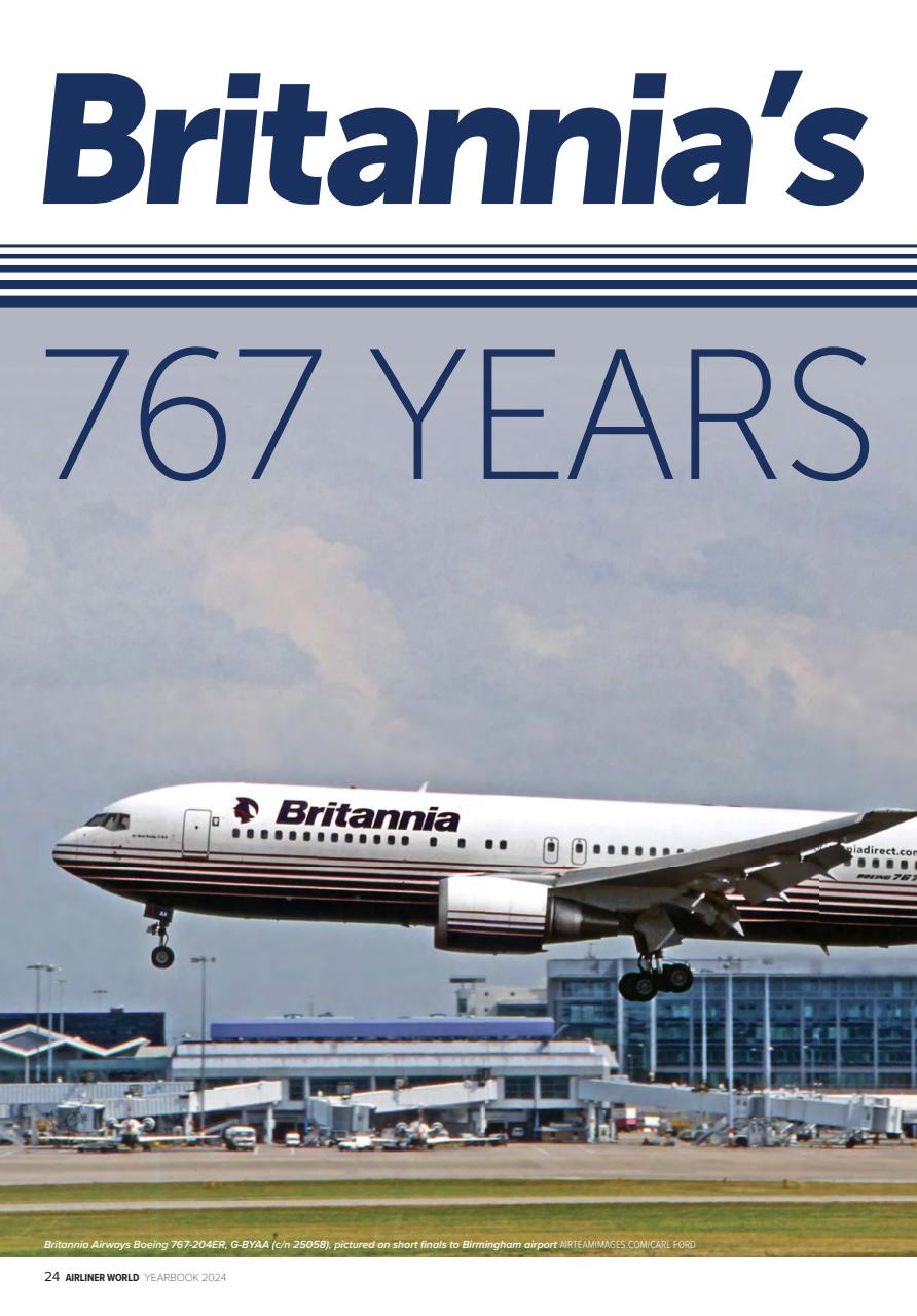 Airliner World Magazine - Airliner World Yearbook 2024 Special Issue