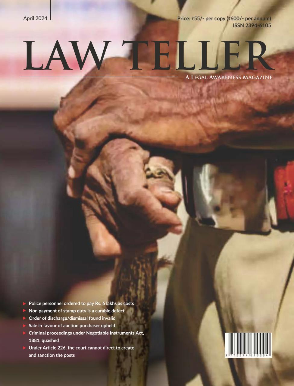 Lawteller – A Legal Awareness Magazine Preview Pages