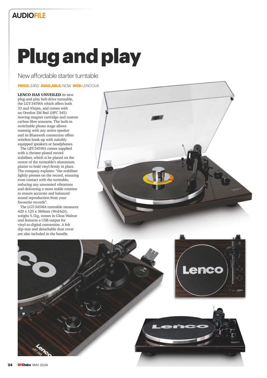 Hi-Fi Choice Preview Pages