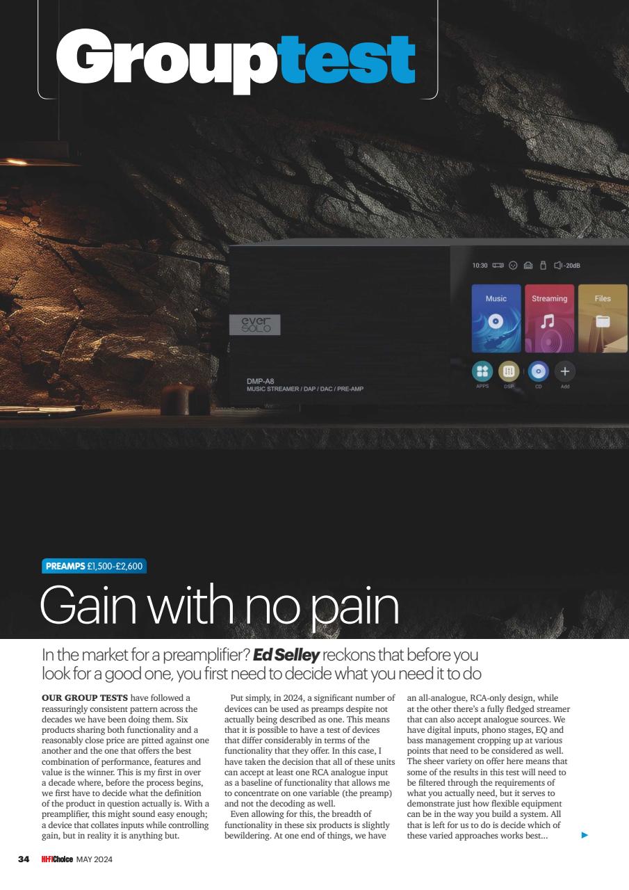 Hi-Fi Choice Preview Pages