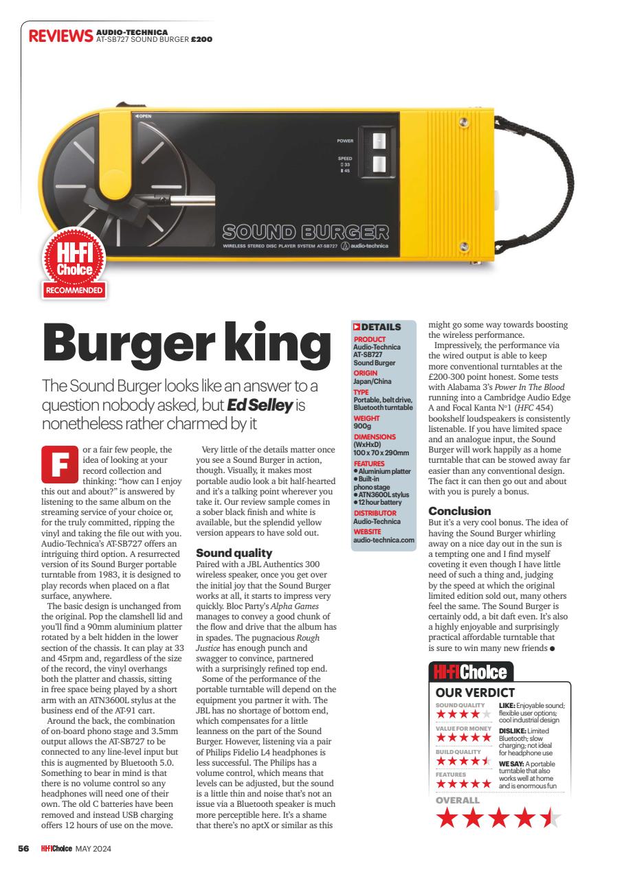 Hi-Fi Choice Preview Pages