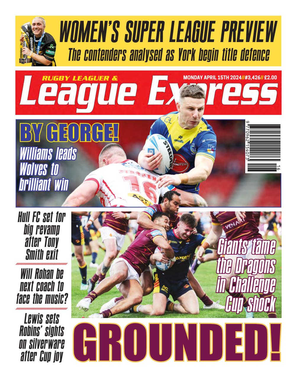 League Express Preview Pages