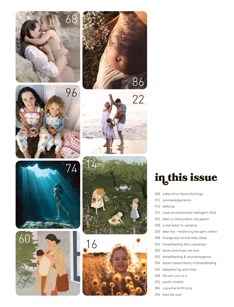 The Natural Parent Magazine Preview Pages
