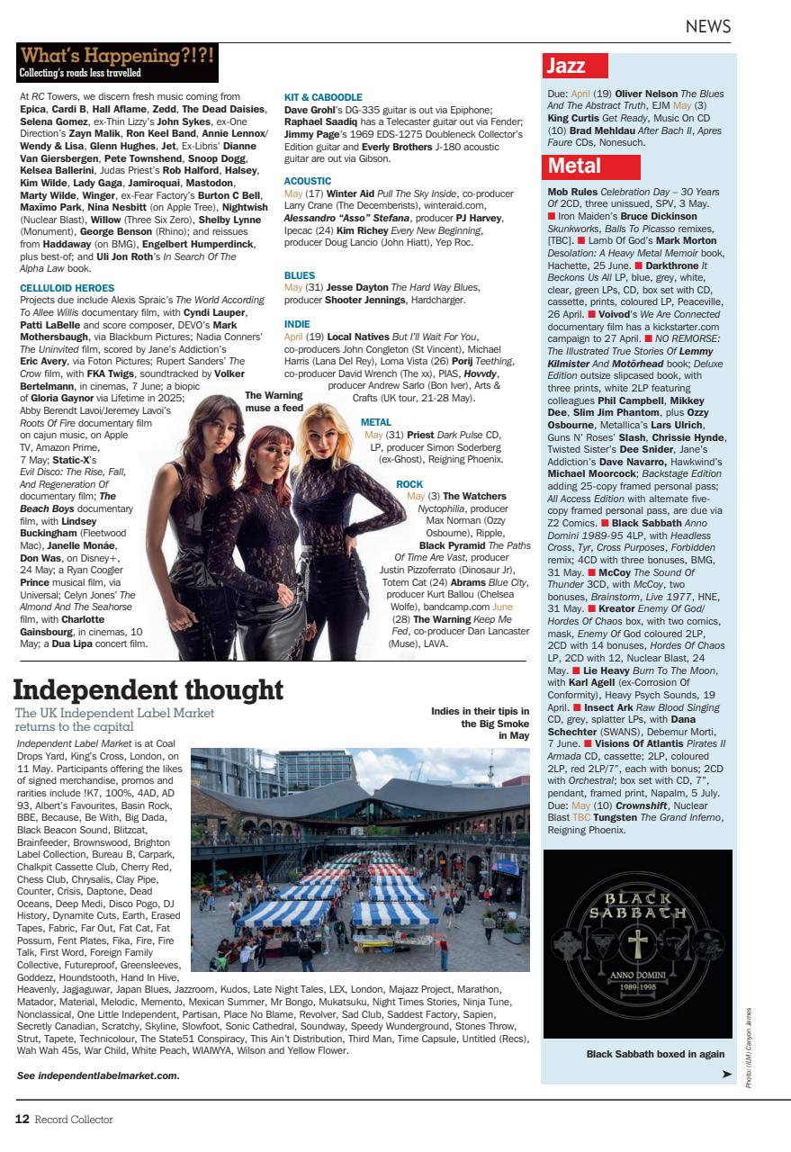 Record Collector Preview Pages