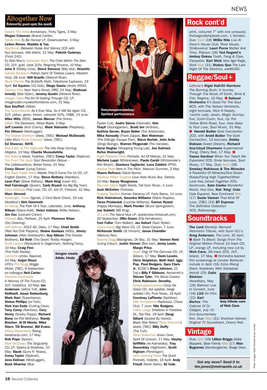 Record Collector Preview Pages