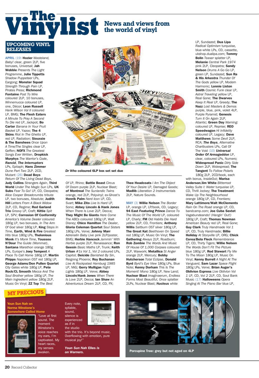 Record Collector Preview Pages