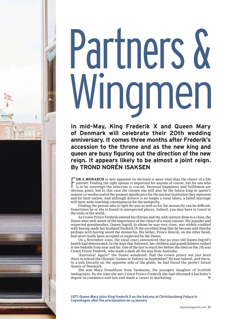 Majesty Magazine Preview Pages