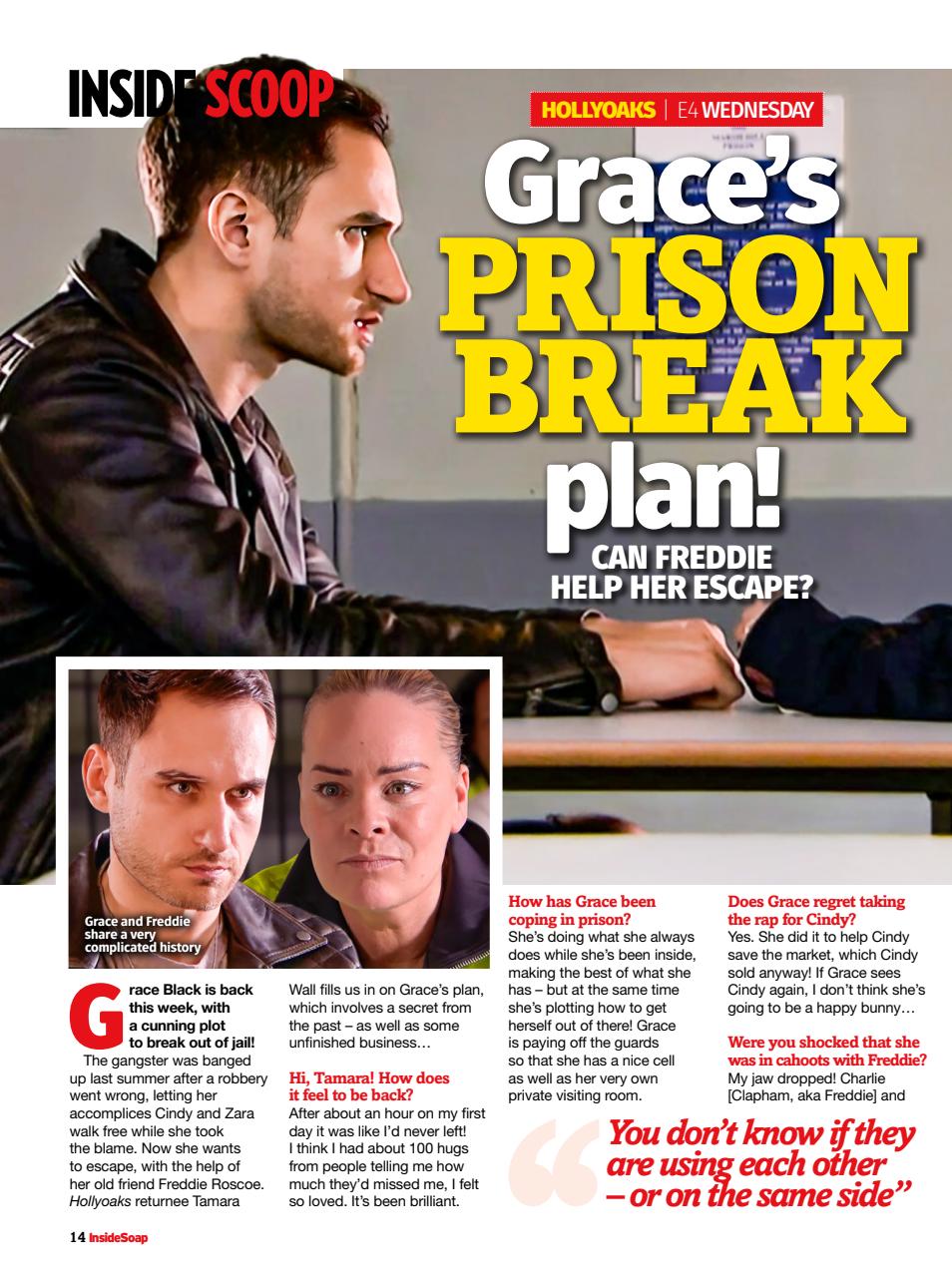 Inside Soap Preview Pages