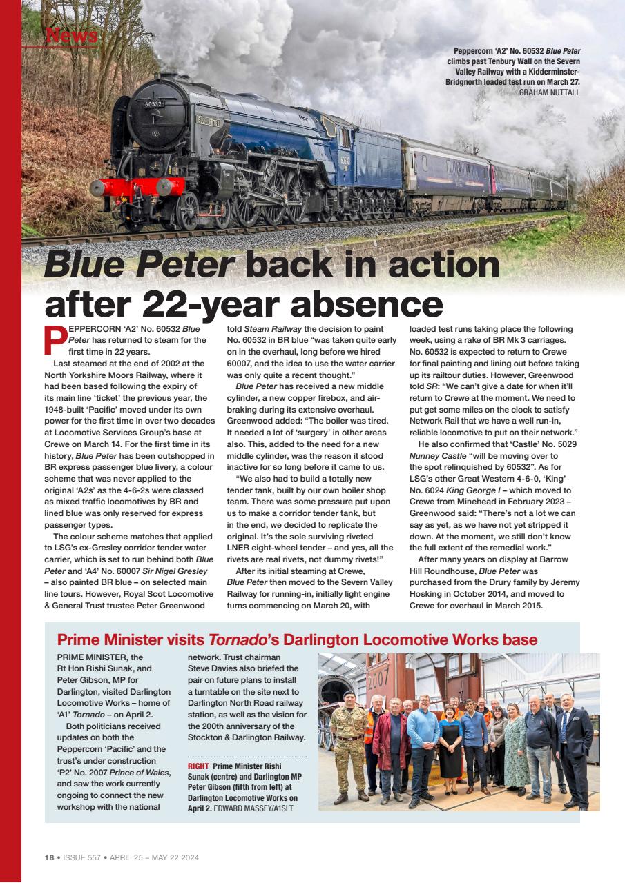 Steam Railway Preview Pages