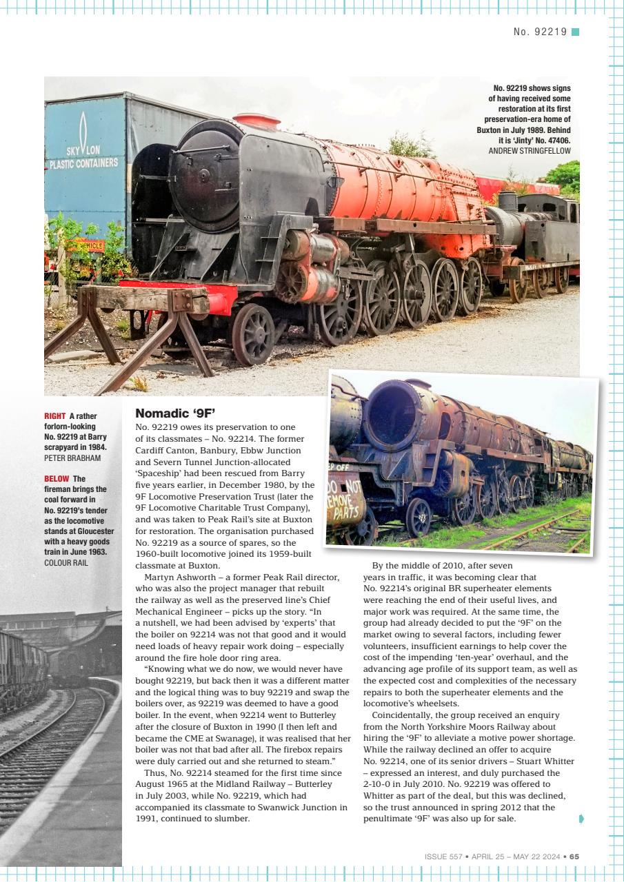 Steam Railway Preview Pages