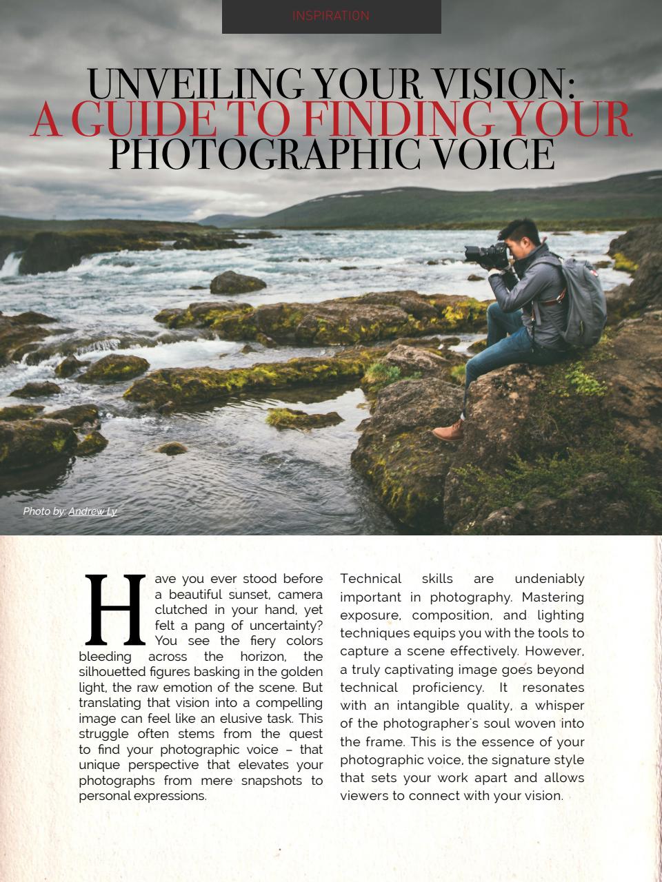 Photography Masterclass Magazine Preview Pages