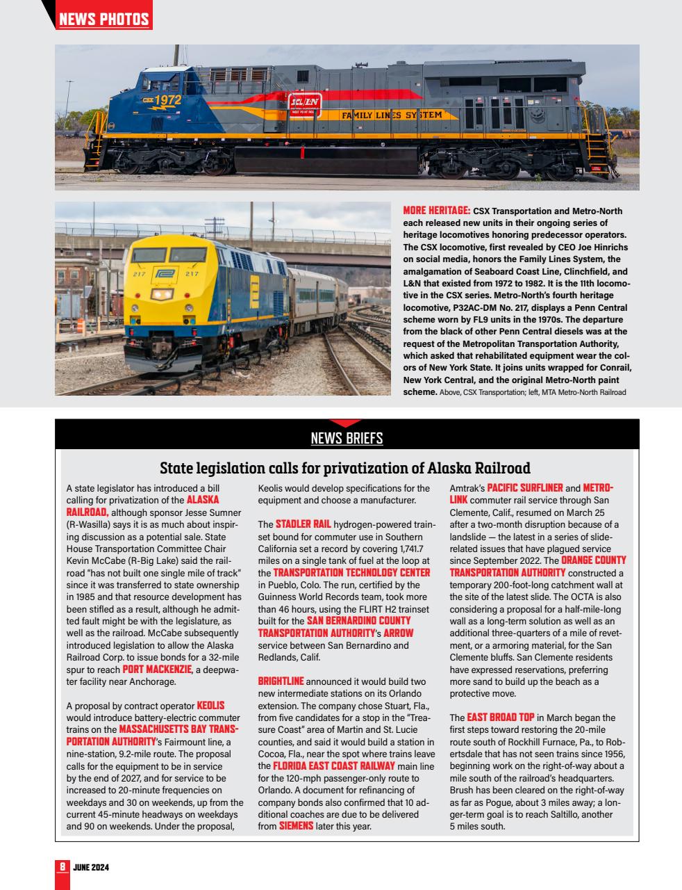 Trains Preview Pages