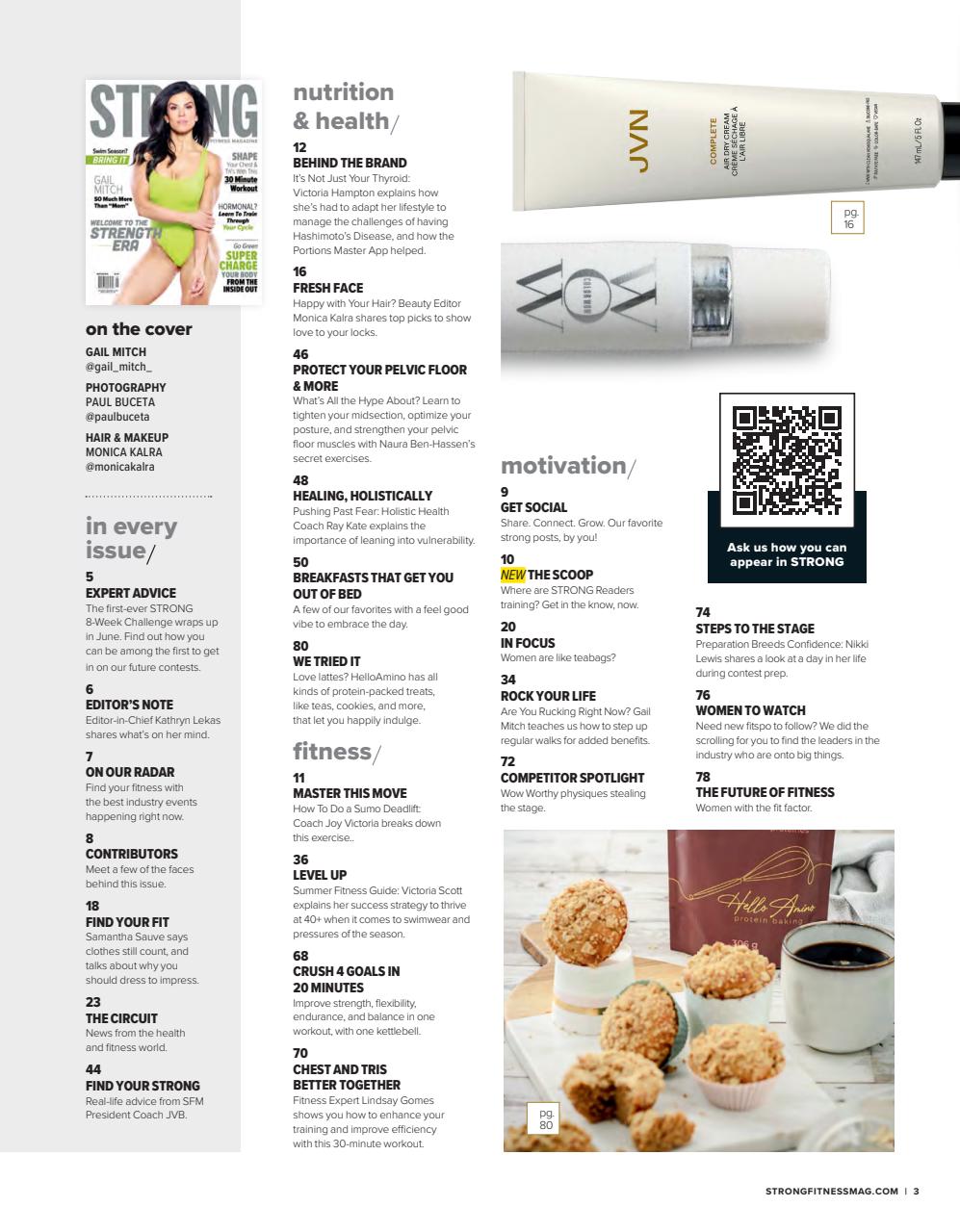 Strong Fitness Preview Pages