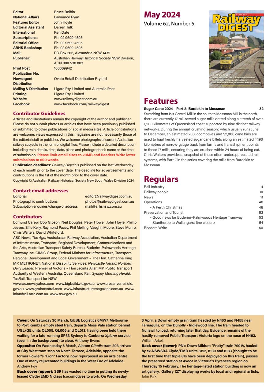 Railway Digest Preview Pages