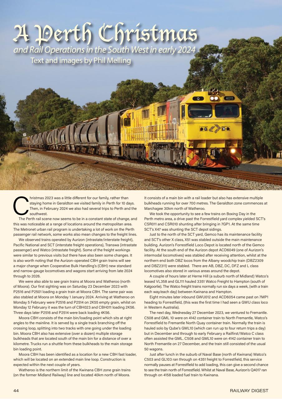 Railway Digest Preview Pages
