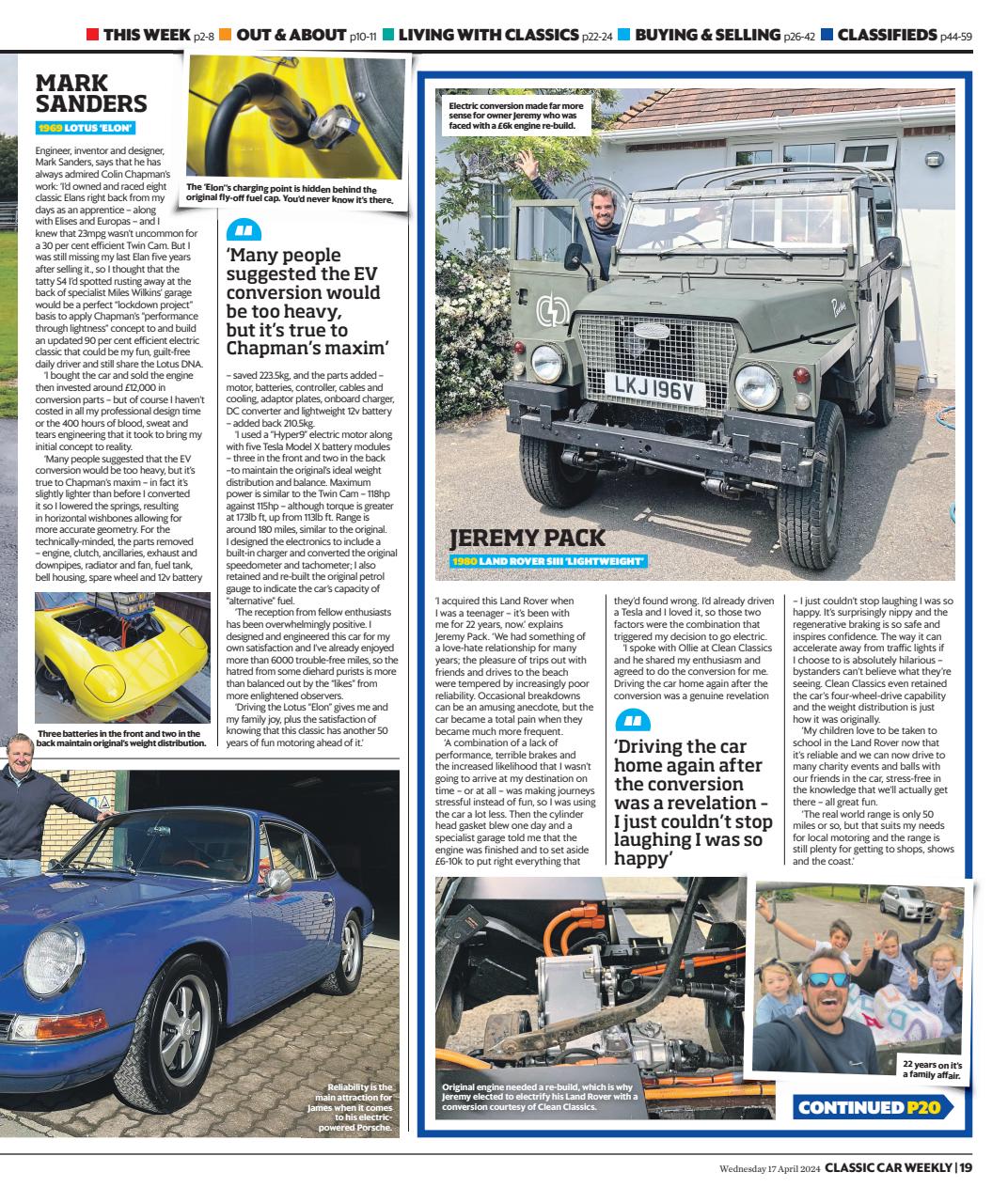 Classic Car Weekly Preview Pages