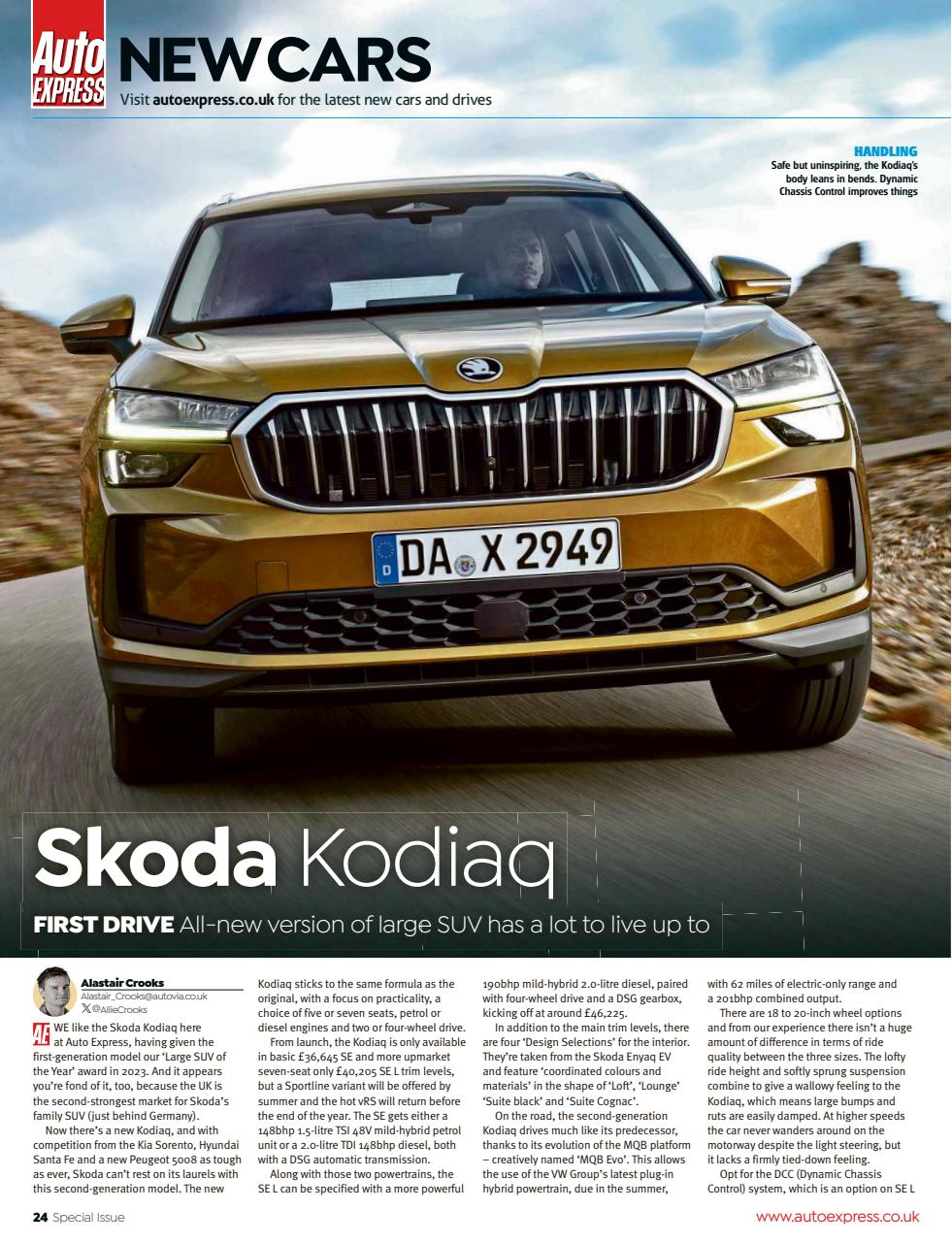 Auto Express Preview Pages