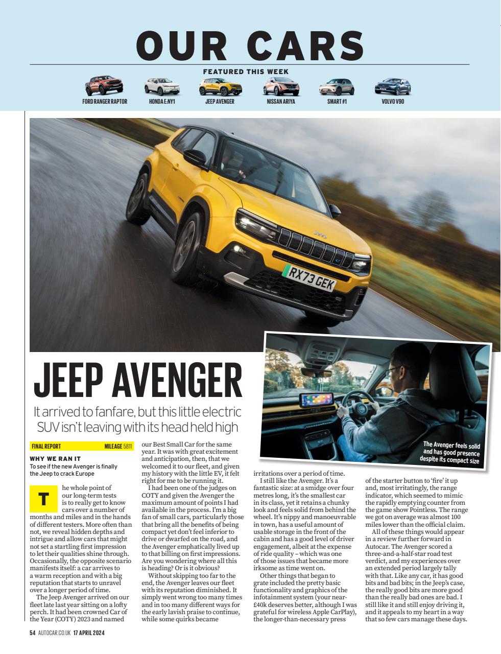 Autocar Preview Pages