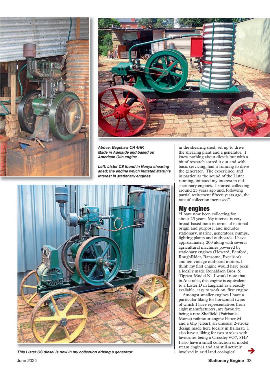 Stationary Engine Preview Pages
