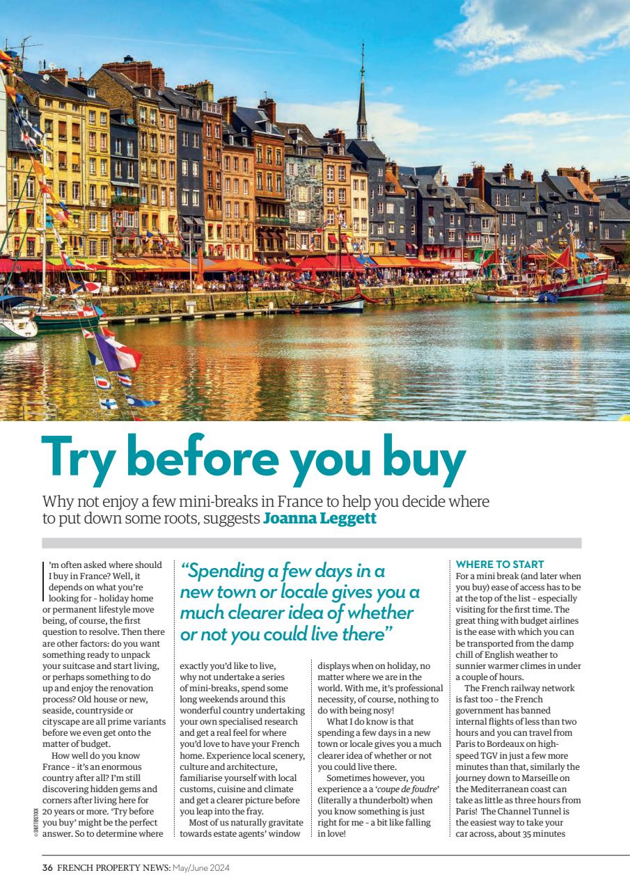 French Property News Preview Pages