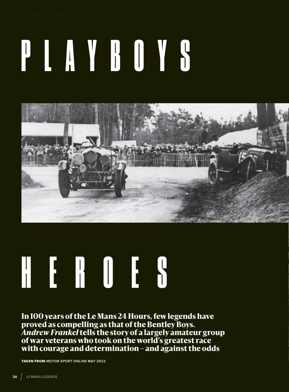 Motor Sport Magazine Preview Pages