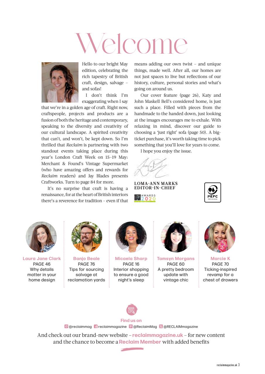 Reclaim Preview Pages