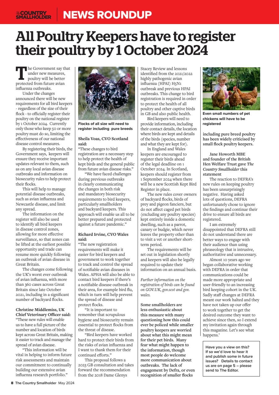 The Country Smallholder Preview Pages